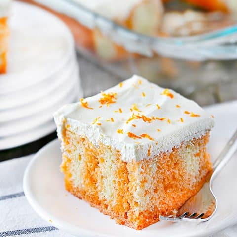 Orange Creamsicle Poke Cake Noshing With The Nolands