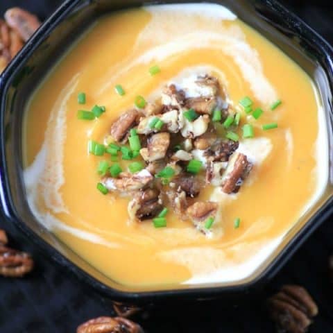 Gingered Butternut Squash Soup