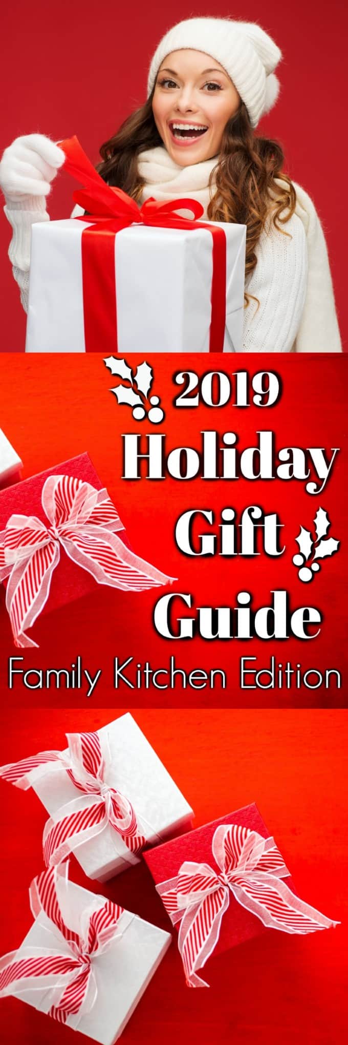 Our 2019 Holiday Gift Guide - Family Kitchen Edition will sure to please everyone!! #giftgiving #holidaygifts #Christmas