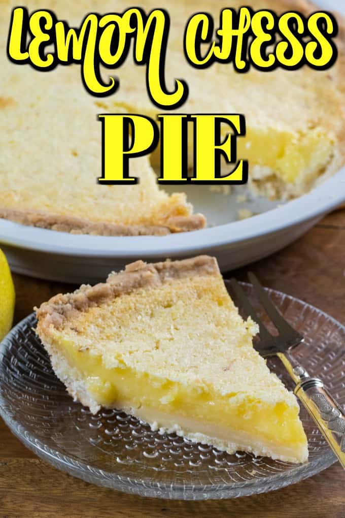 Lemon Chess Pie is a classic Southern dessert that is perfect at any time of the year. #pie #lemon #chesspie