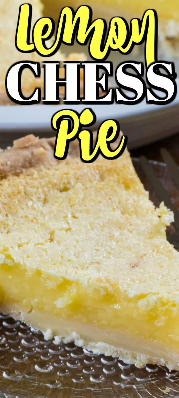 Lemon Chess Pie is a classic Southern dessert that is perfect at any time of the year. #pie #lemon #chesspie