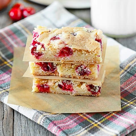 Lemon Cranberry Bars