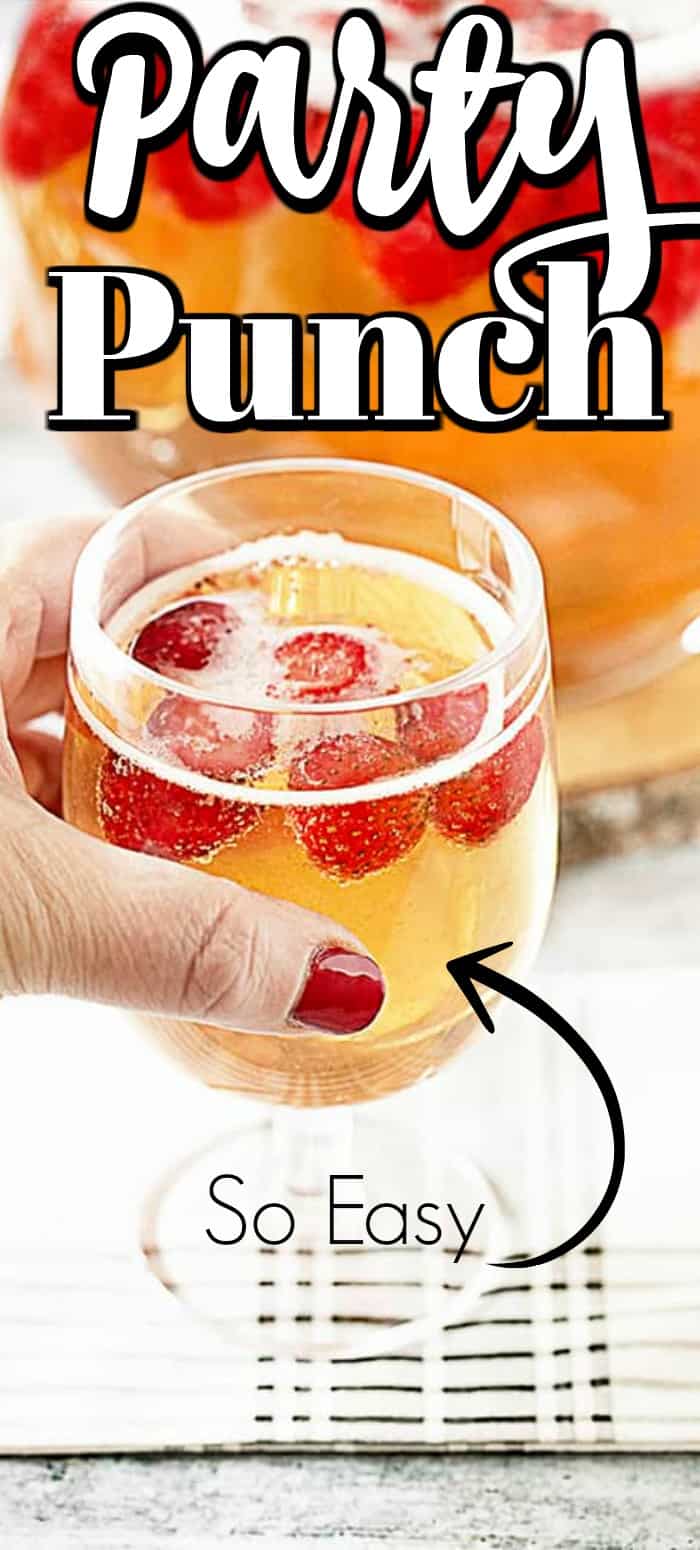 Champagne Punch  Easy Punch for a Crowd –