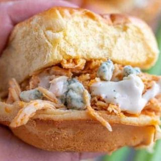 Buffalo Chicken Sliders (Instant Pot)