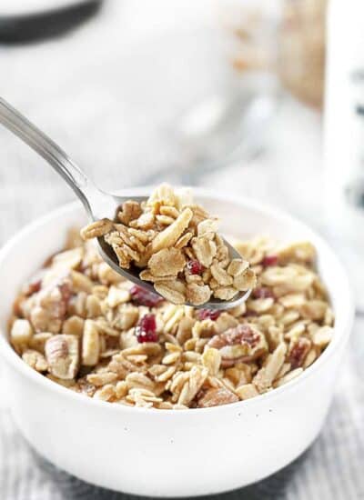 Spoonful of Homemade Granola
