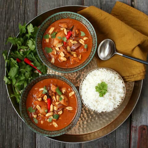Peanut Butter Chicken Curry (Instant Pot)