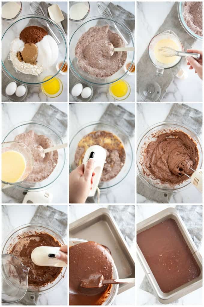 how to make chocolate sheet cake