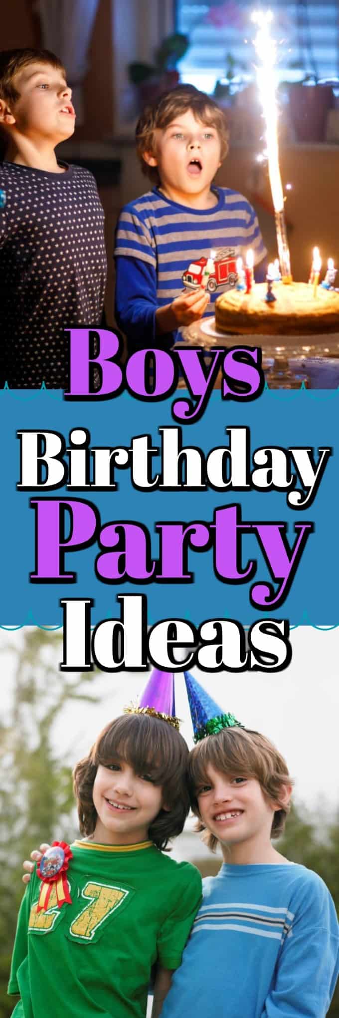 The birthday boy usually wants an action-packed birthday bash. Parents on the other hand, sometimes dread birthday parties because there is so much pressure. Let us help you! #birthdayparty #boysparty