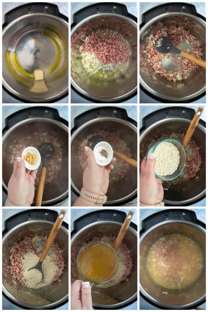 how to make instant pot risotto