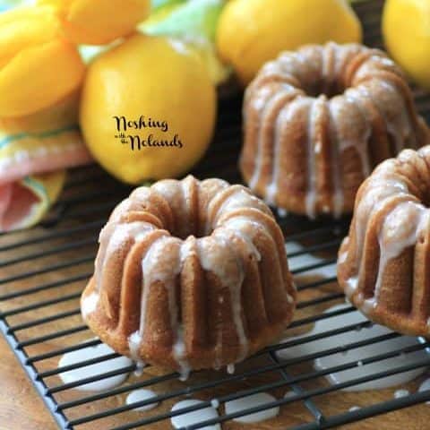 Mini Lemon Rosemary Bundt Cakes – Eye Doc Bakes