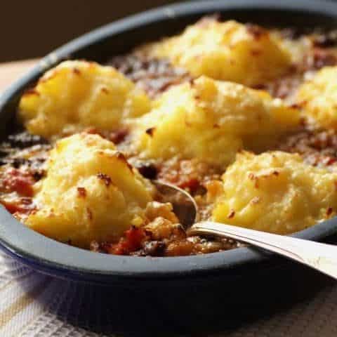 Carrot, Parsnip and Lentil Casserole from Happy Baking Days