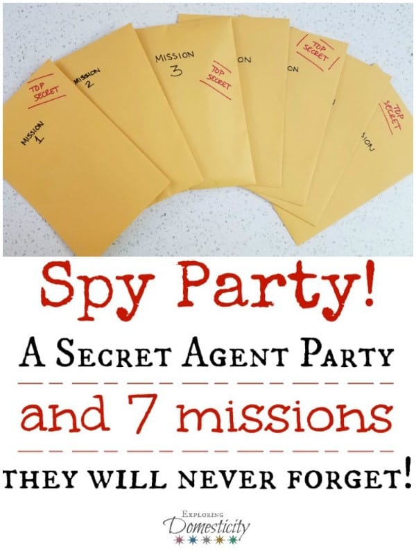 Spy Party - A Secret Agent