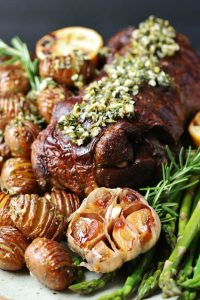 Slow Roasted Boneless Leg Of Lamb - NWTN