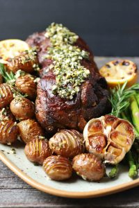 Slow Roasted Boneless Leg Of Lamb - NWTN