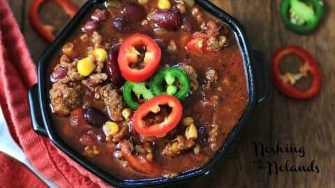 Best Damn Chili Ever for Chili Cook-Off #SundaySupper