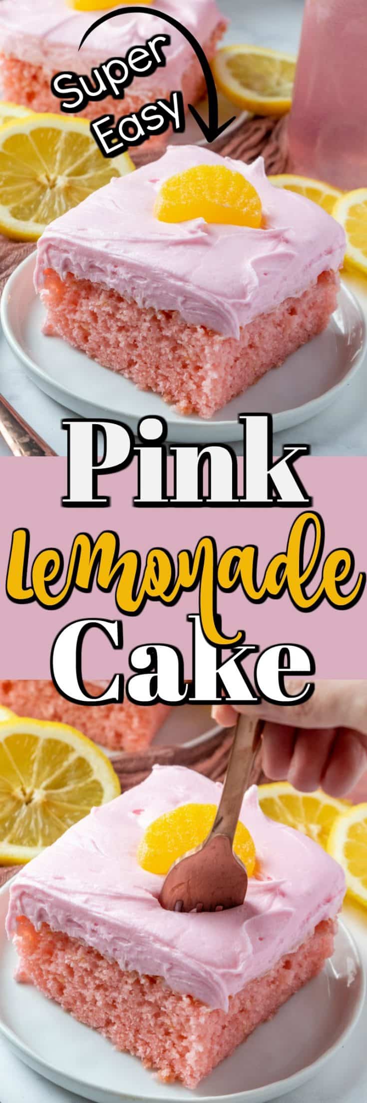 Pink Lemonade Cake- Spring & Summer Fave - Noshing With the Nolands