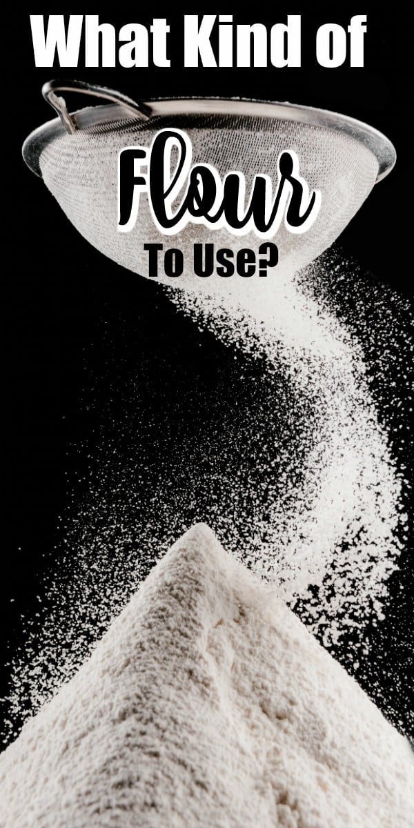 Flour Arrangements! What Kind of Flour to Use And When! The complete guide will help you select the proper flour for the job!! #flour #kindsofflour