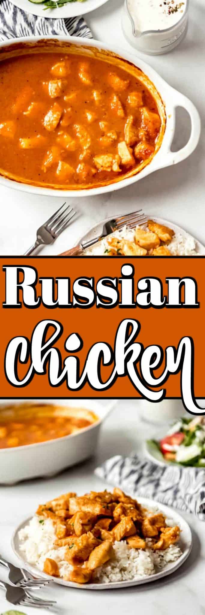 Russian Chicken - Sweet & Tangy Chicken - Noshing With the Nolands