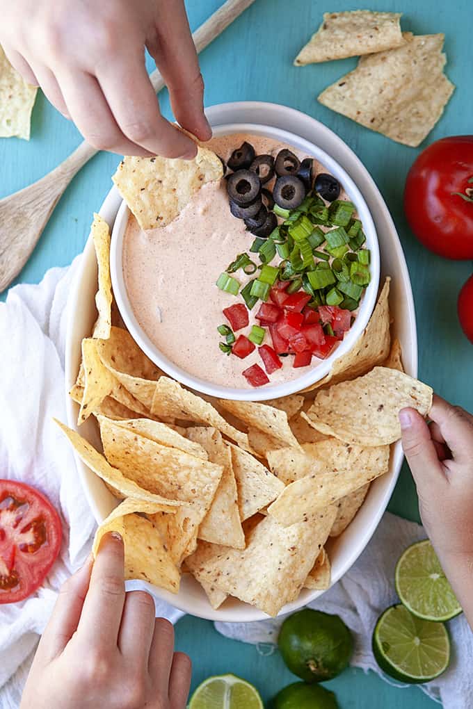 Mexicali Dip - A perfect easy appetizer - Noshing With the Nolands