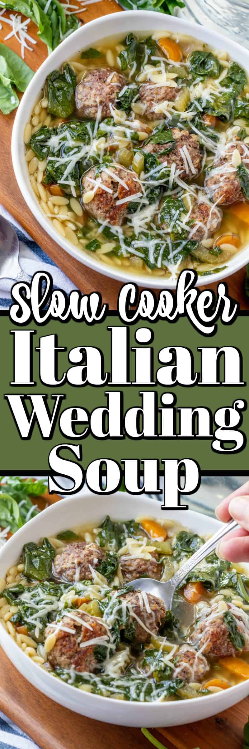 Slow Cooker Italian Wedding Soup - Noshing With the Nolands