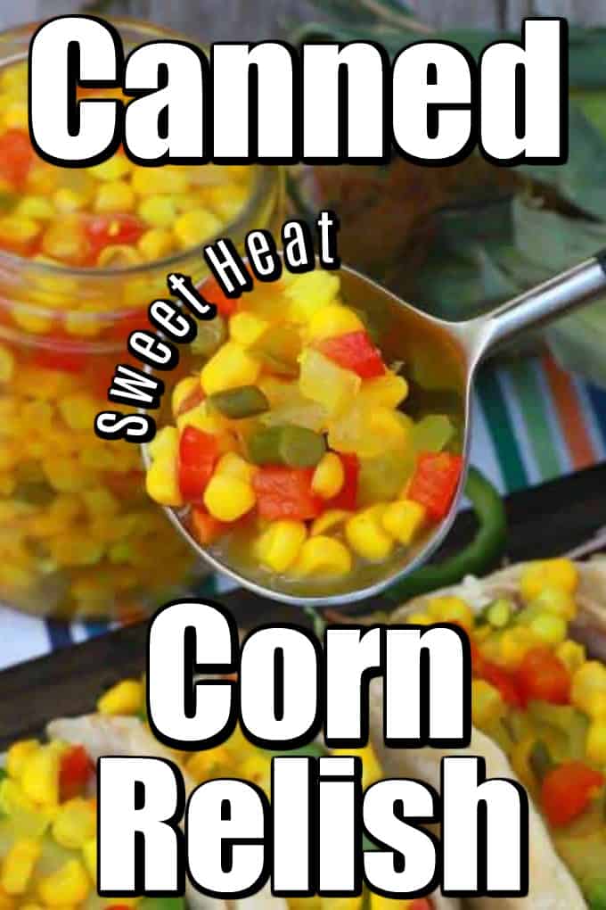 Canned Corn Relish pin