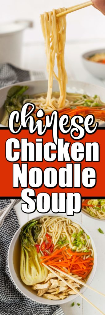 Chinese Chicken Noodle Soup - Noshing With the Nolands