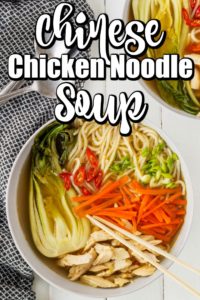 Chinese Chicken Noodle Soup - Noshing With the Nolands