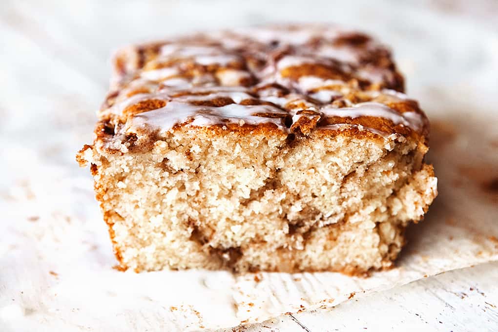 Apple Fritter Bread sliced