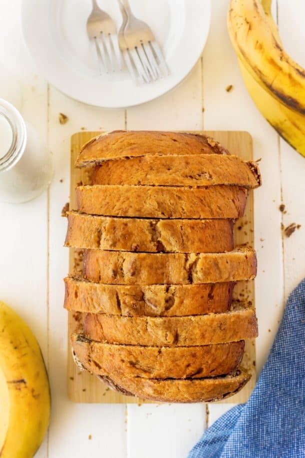 Super Easy Bread Machine Banana Bread - NWTN