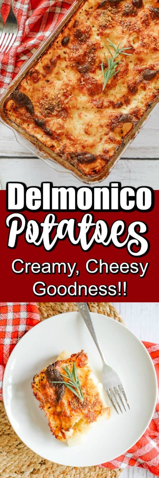 Cheesy and Creamy Delmonico Potatoes - Noshing With The Nolands