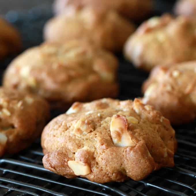 Close up of Chewy Granola Cookies