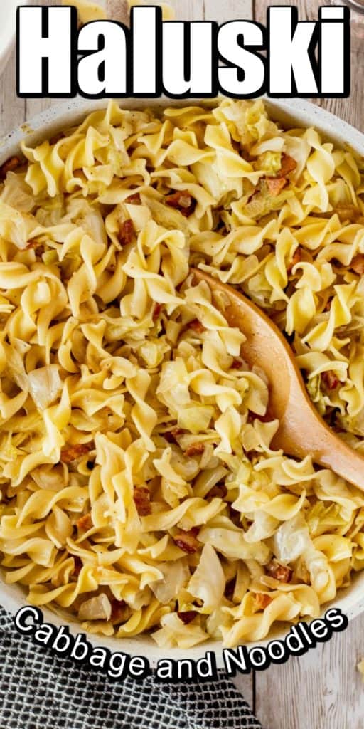 Haluski - Fried Cabbage and Noodles Pin