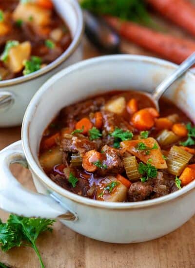 Instant Pot Beef Stew hero.