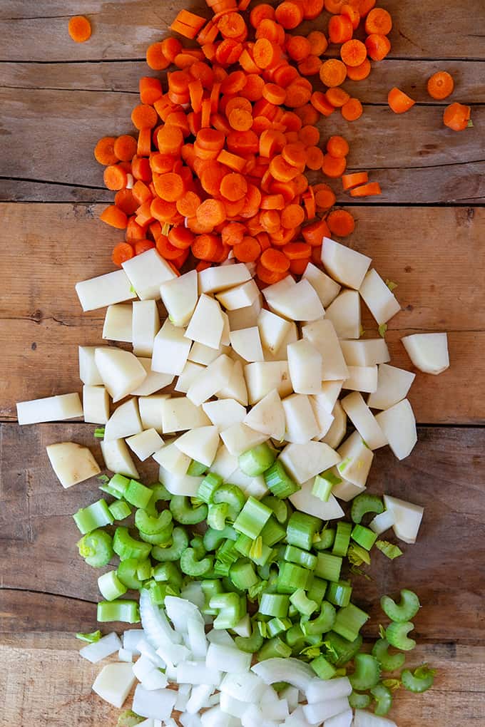 Ingredients for Instant Pot Beef Stew