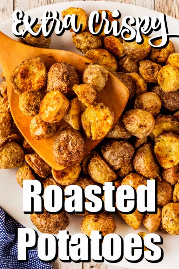 Extra Crispy Roasted Potatoes Pin