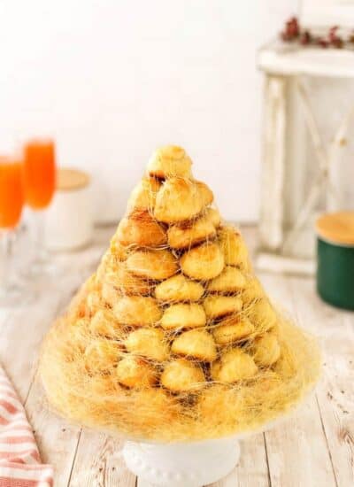 Classic Croquembouche hero.