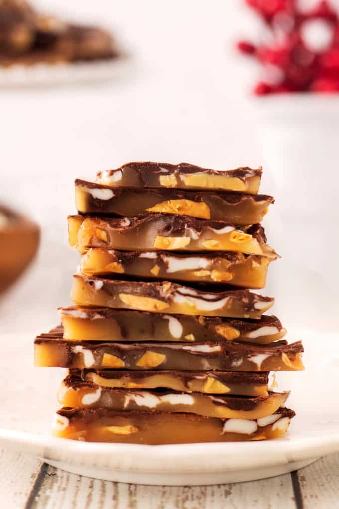 Stacked Almond Roca