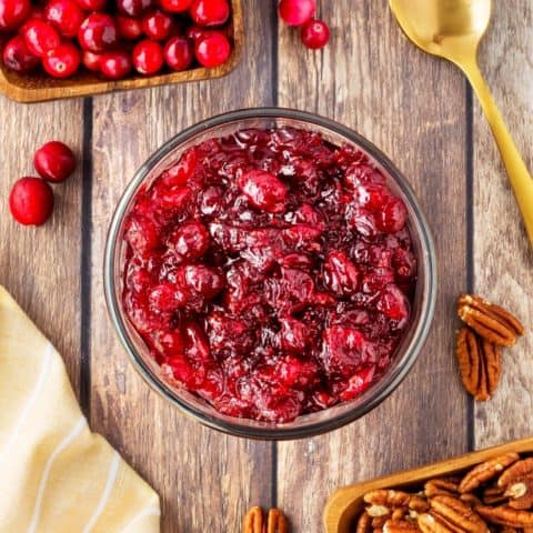 Basic Cranberry Sauce with Variations