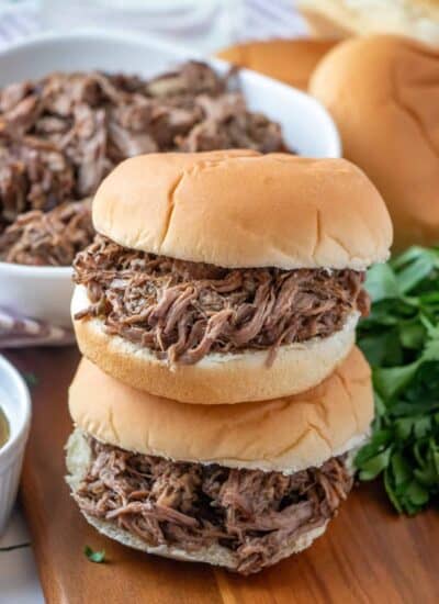 Slow Cooker Beef Dip hero.