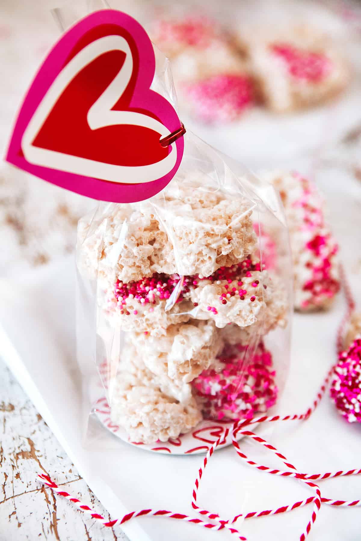 Kid-Friendly Baking: Chocolate Heart Rice Krispy Treats - Modern