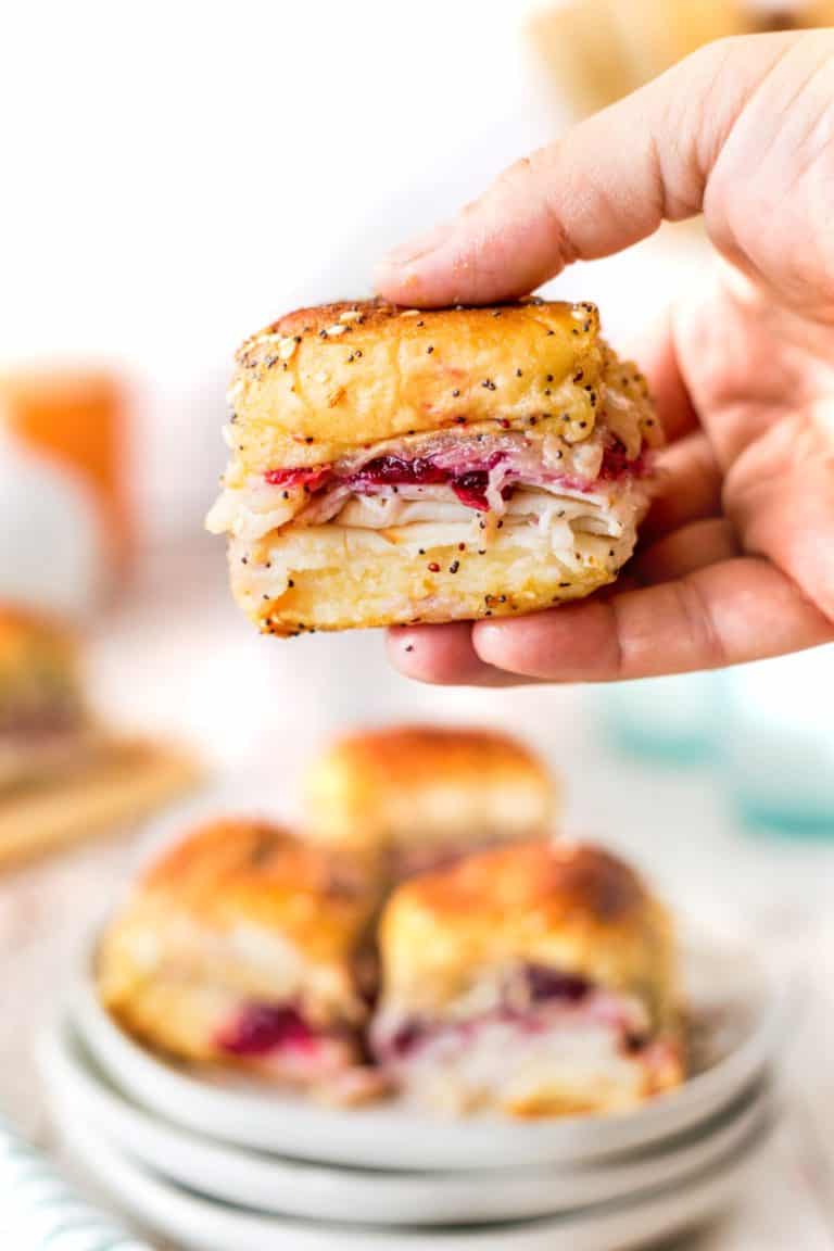 Havarti Cranberry Turkey Sliders Noshing With the Nolands