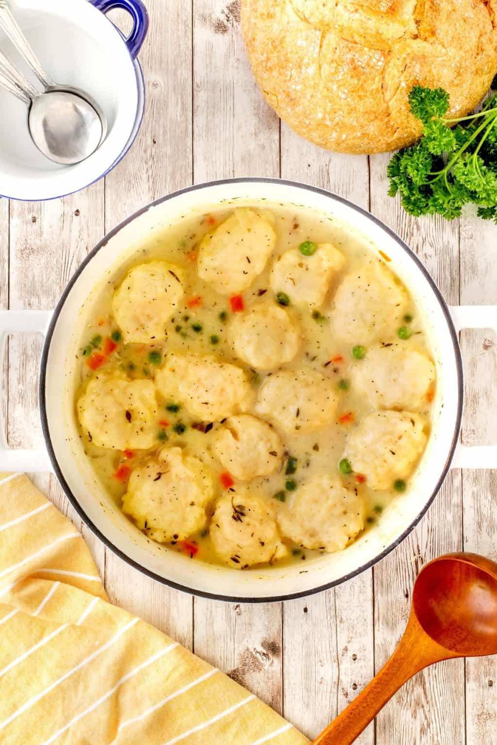 30 Minute Chicken and Dumplings Recipe - Noshing With the Nolands