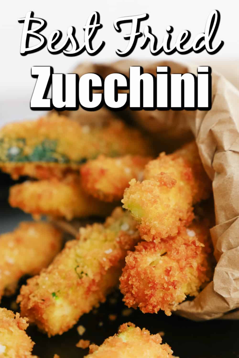 Best Fried Zucchini Recipe Pin