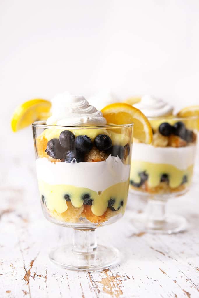 Lemon Blueberry Trifle - Noshing With the Nolands