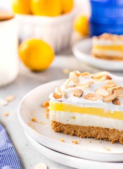 Lemon Lush Dessert hero.