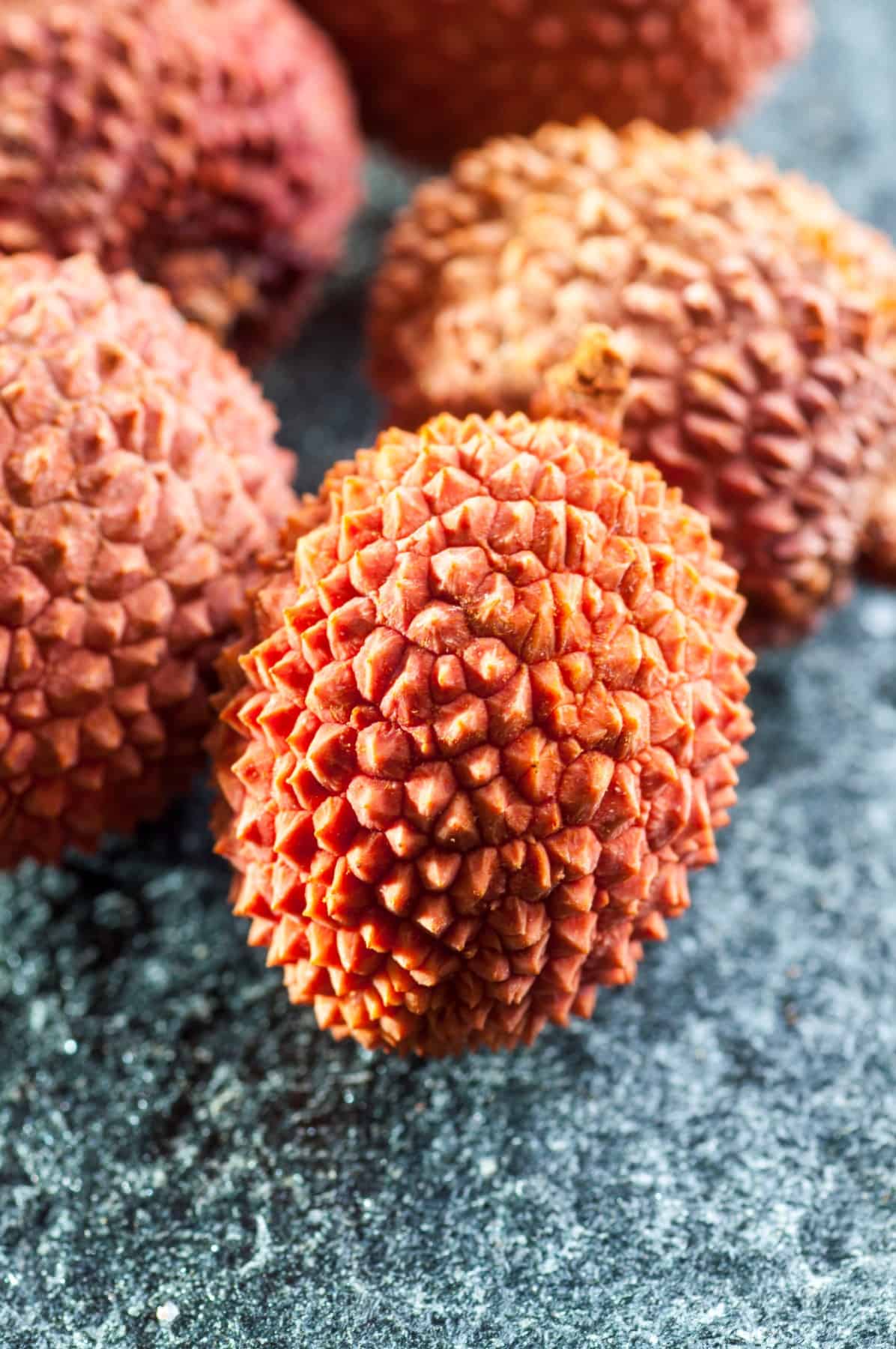 Close up of lychee fruit