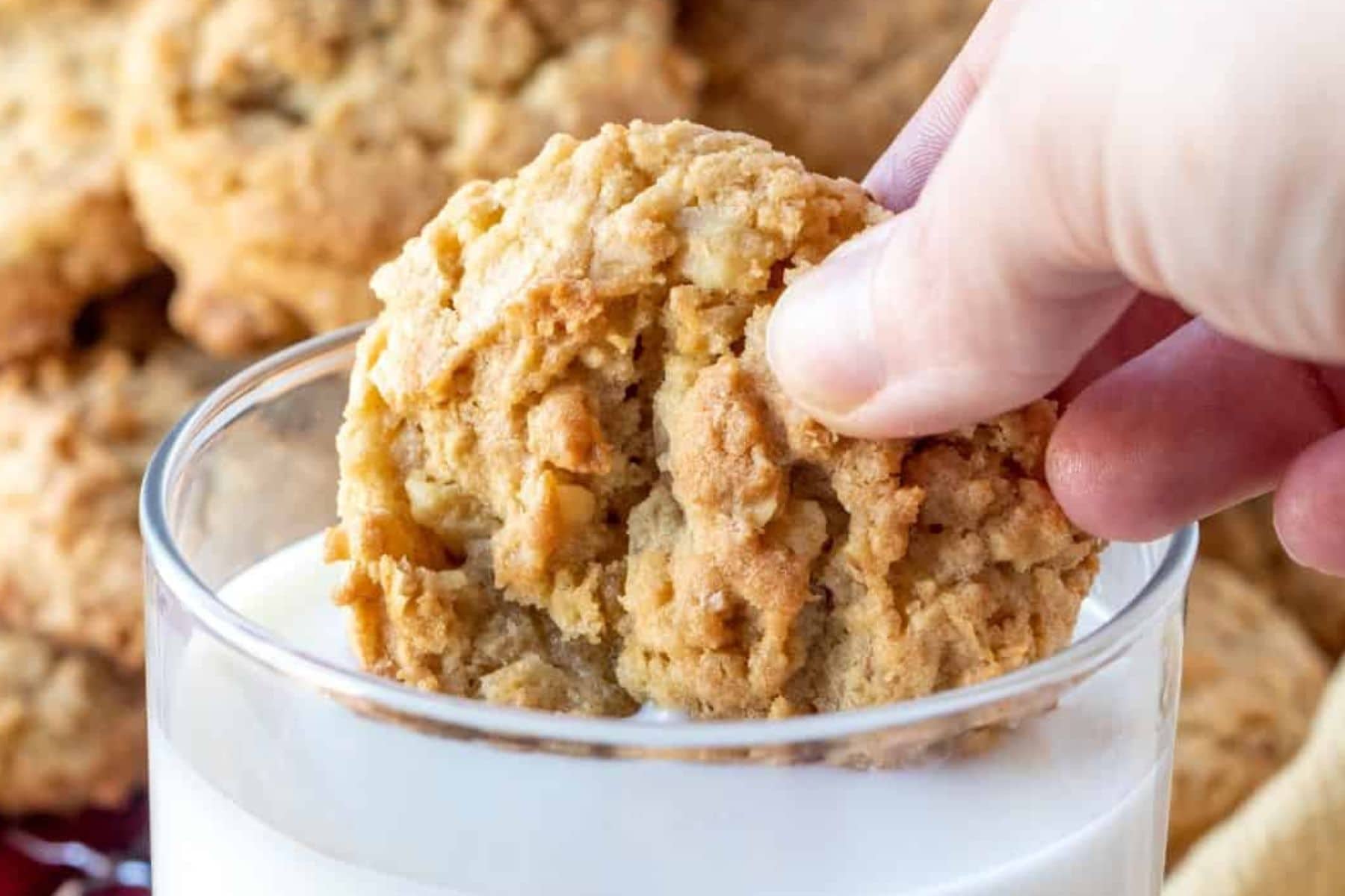 These Vanilla Baked Buttermilk Donuts are tender and delicious, never mind gorgeous decorated but really are very simple to make. Dipping a cookie in milk.