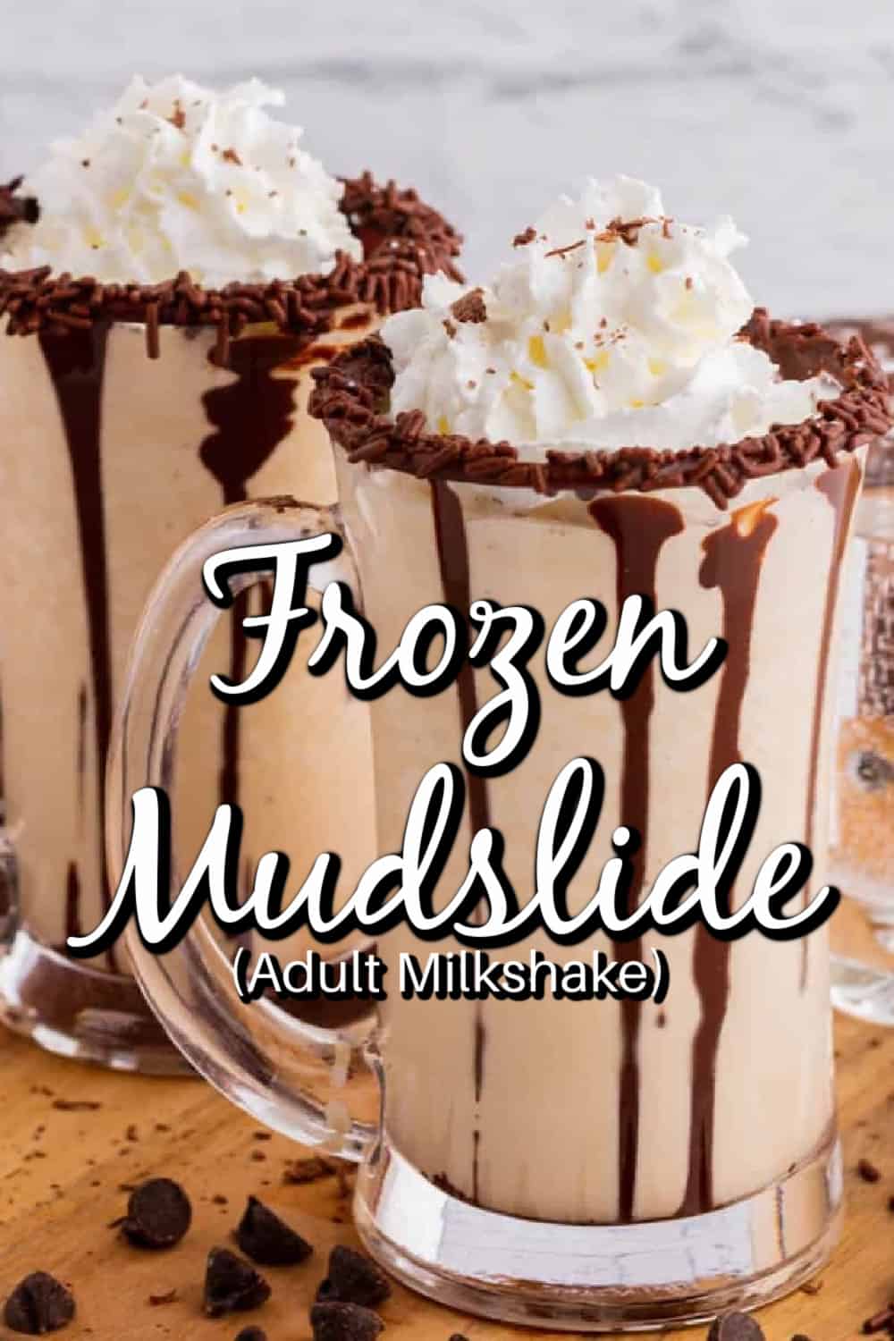 Frozen Mudslide Cocktail Pin