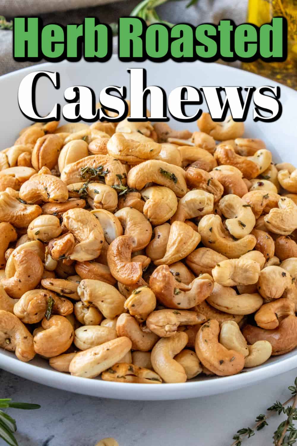 Herb Roasted Cashews Pin