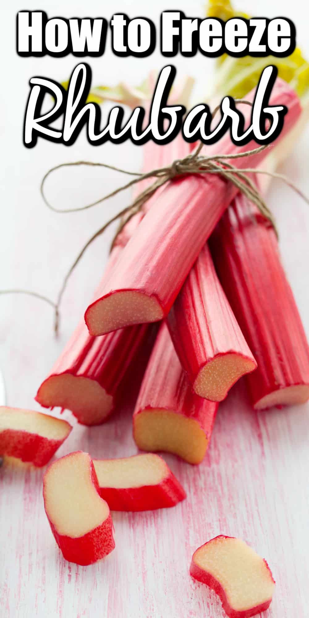 How to Freeze Rhubarb Pin